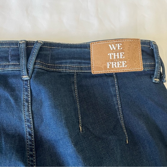 We the Free People CRVY Counter Culture Wide-Leg High Rise Jean Pant 26 27 - Picture 9 of 15
